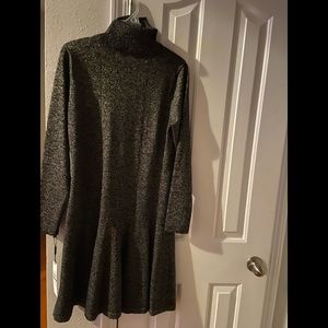 Calvin Klein Mock-Neck Sweater Dress